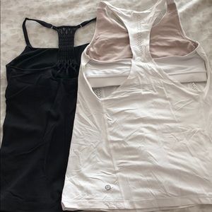 Lulu lemon sport tops size 6. $18 each or $30 both